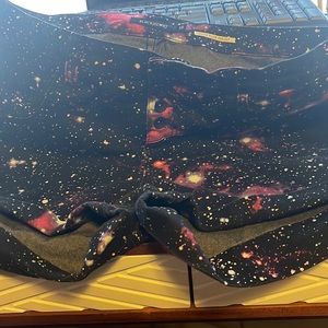 BlackHeart (hot topic) galaxy shirts size 16 , high rise , used great condition